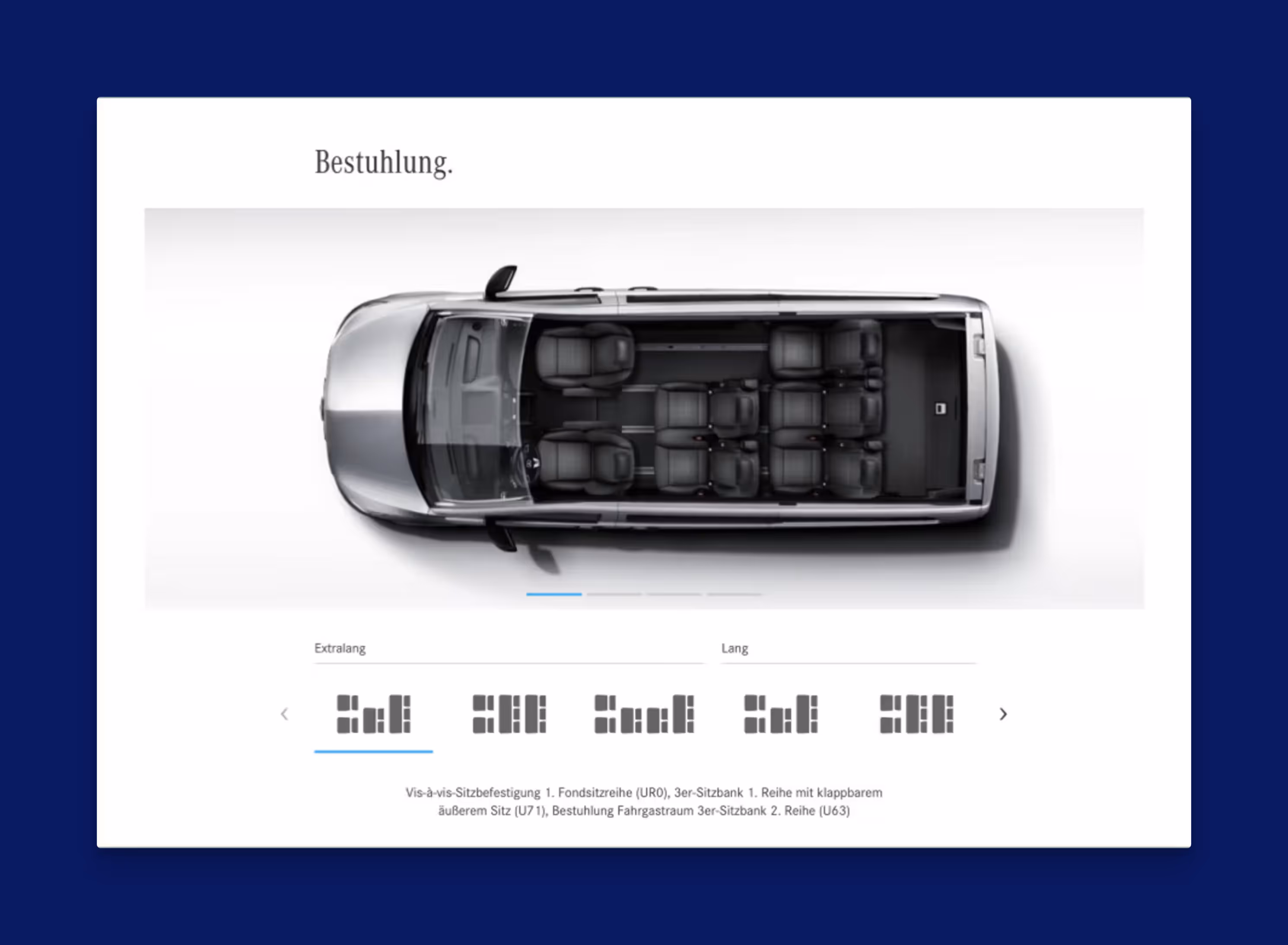 Mercedes-Benz Vans Website