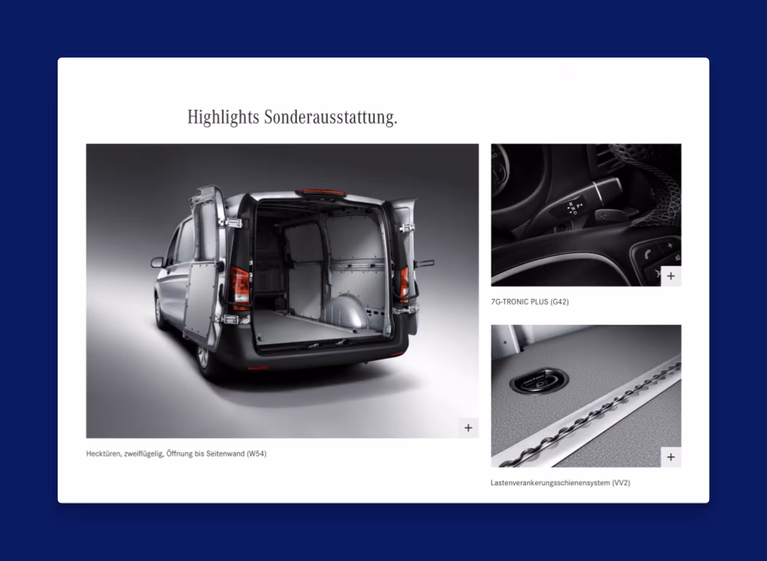 Mercedes-Benz Vans Website