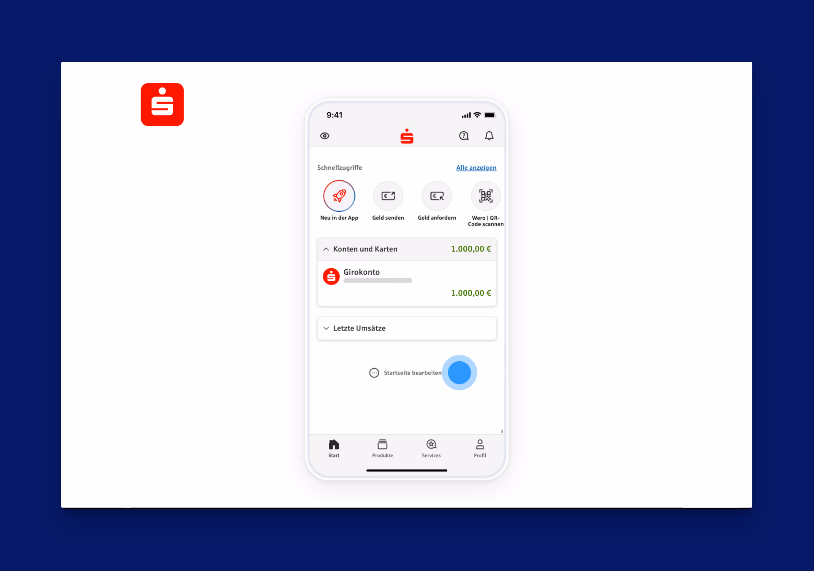 Projekt - Sparkasse App